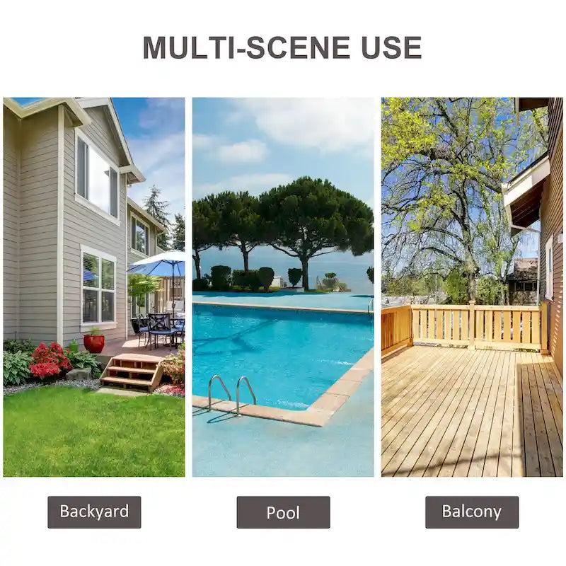 Ensemble bistro de patio Outsunny 3 pièces en résine tressée, mobilier d'extérieur en rotin PE tressé à la main pour véranda, jardin ou porche avec table basse