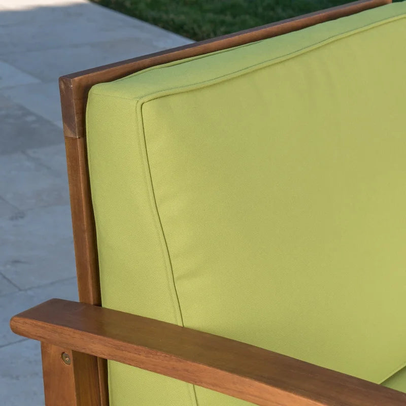 Ensemble de conversation avec table et feu de camp Mark Outdoor 5 pièces par Christopher Knight Home