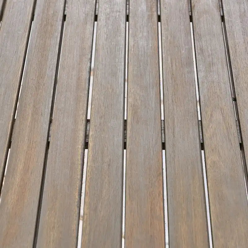 Ensemble de salle à manger d'extérieur Reina 5 pièces en bois et osier par Christopher Knight Home