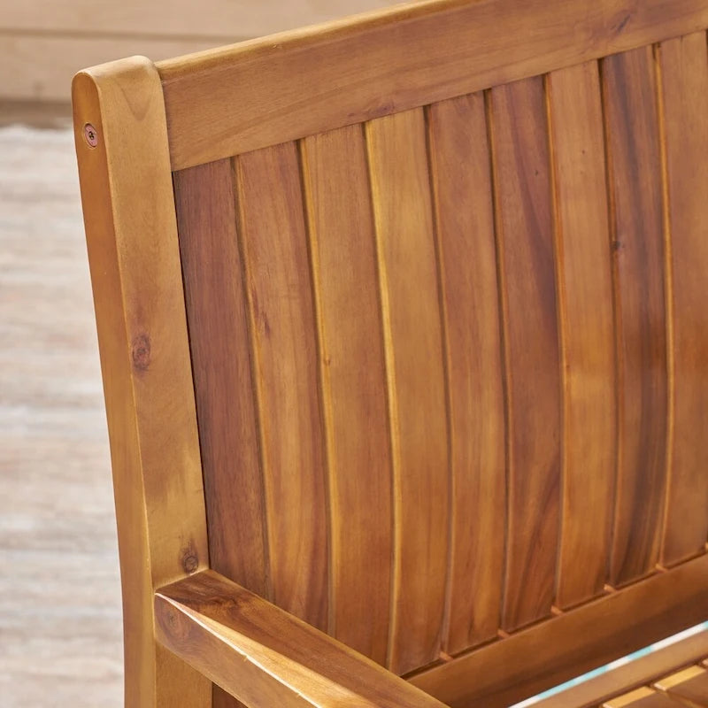 Ensemble de salle à manger d'extérieur Wiloson 7 pièces en acacia par Christopher Knight Home