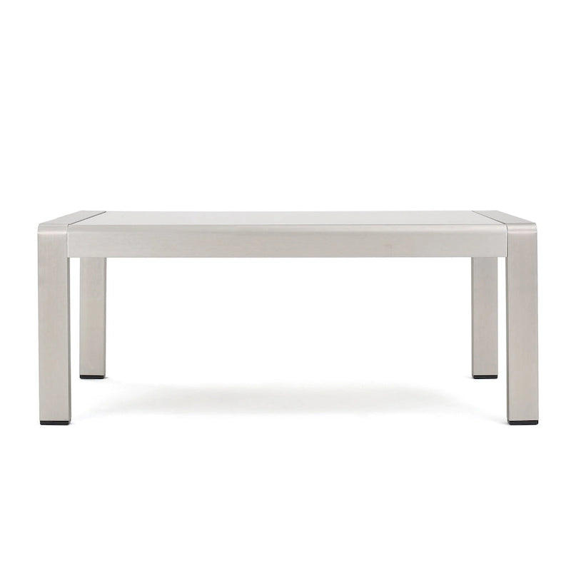 Canapé deux places et table basse Aviara en aluminium de Christopher Knight Home