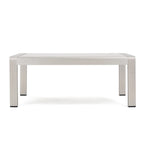 Canapé deux places et table basse Aviara en aluminium de Christopher Knight Home