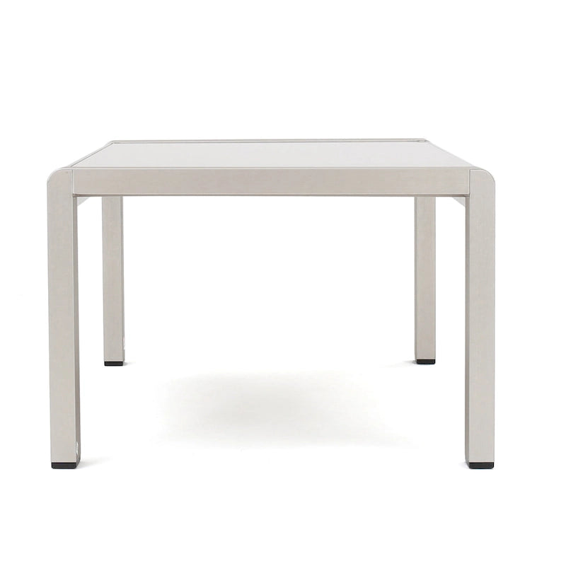 Canapé deux places et table basse Aviara en aluminium de Christopher Knight Home
