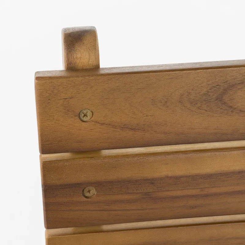 Chaises de salle à manger pliantes d'extérieur Positano en bois d'acacia (lot de 4) par Christopher Knight Home