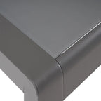 Ensemble de conversation extérieur 4 places en aluminium Cape Coral avec table d'appoint par Christopher Knight Home