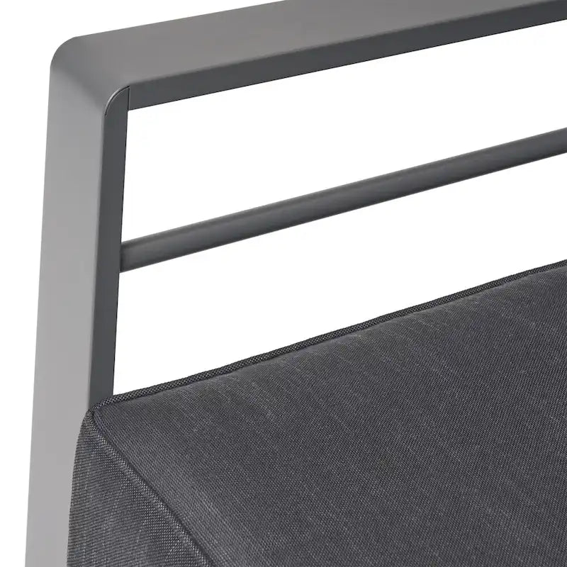 Ensemble de conversation extérieur 4 places en aluminium Cape Coral avec table d'appoint par Christopher Knight Home