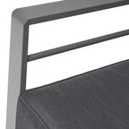 Ensemble de conversation extérieur 4 places en aluminium Cape Coral avec table d'appoint par Christopher Knight Home