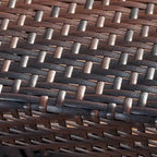 Fauteuil d'extérieur en osier tressé Sunset (lot de 2) par Christopher Knight Home