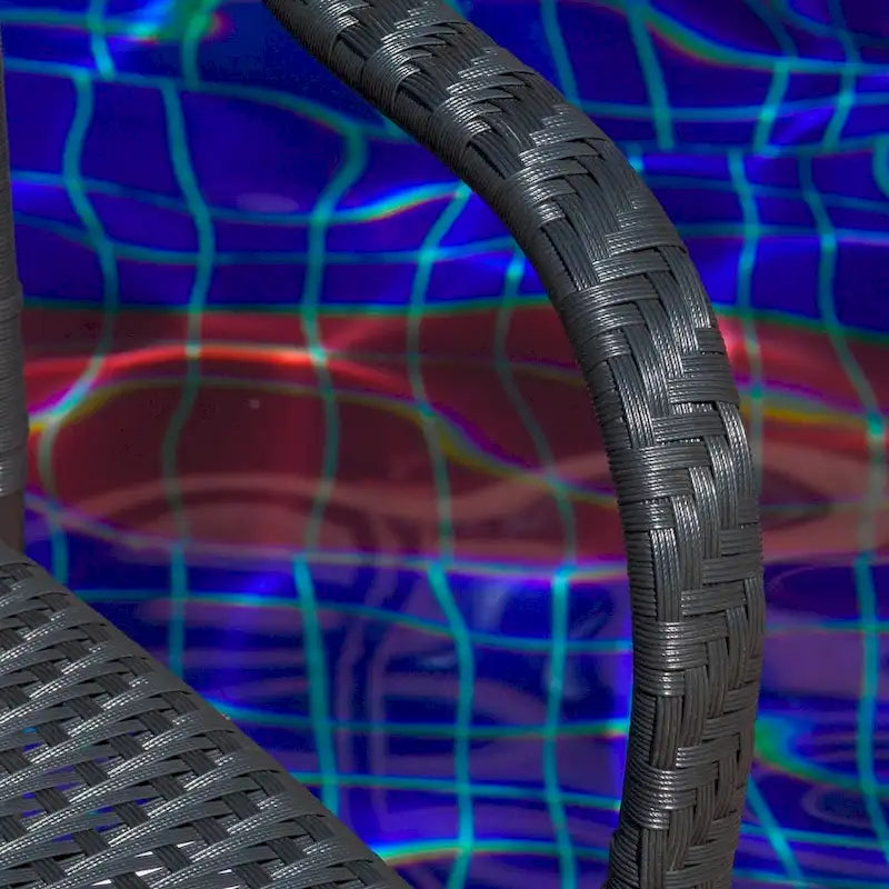 Fauteuil d'extérieur en osier tressé Sunset (lot de 2) par Christopher Knight Home