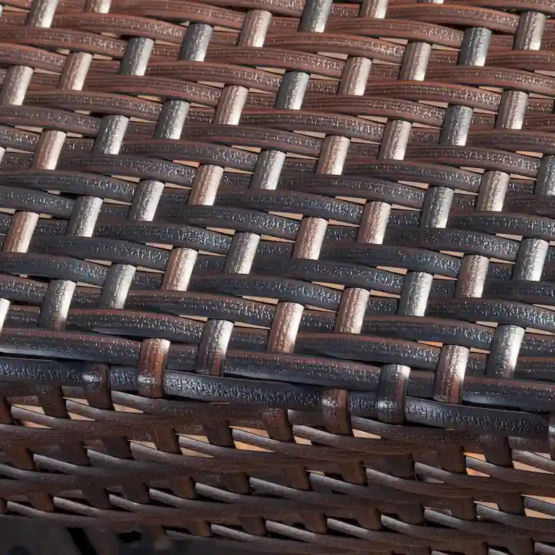 Fauteuil d'extérieur en osier tressé Sunset (lot de 2) par Christopher Knight Home