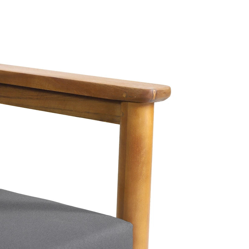 Fauteuil club d'extérieur Magnolia en bois d'acacia avec coussins, par Christopher Knight Home
