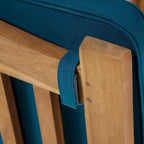 Fauteuils club d'extérieur Casa Acacia en bois d'acacia (ensemble de 4) par Christopher Knight Home