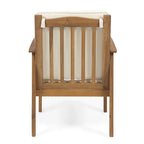Fauteuils club d'extérieur Casa Acacia en bois d'acacia (ensemble de 4) par Christopher Knight Home