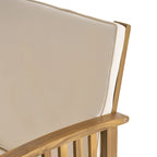 Fauteuils club d'extérieur Casa Acacia en bois d'acacia (ensemble de 4) par Christopher Knight Home