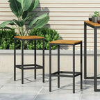 Dorset Acacia Wood Bar Stools by Christopher Knight Home