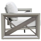 Ensemble de salon de jardin 4 pièces Diglur, gris