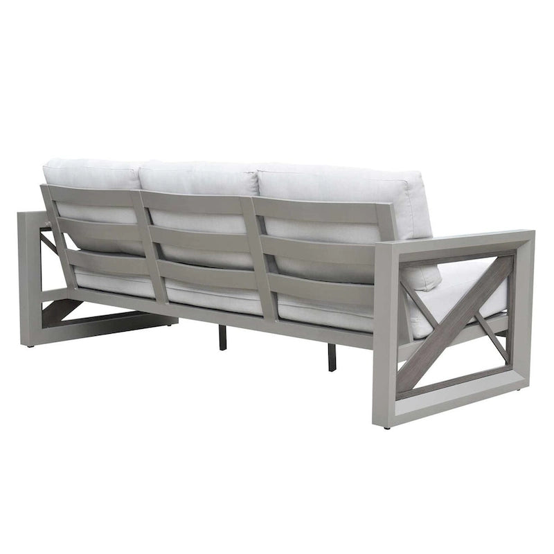 Ensemble de salon de jardin 4 pièces Diglur, gris