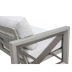 Ensemble de salon de jardin 4 pièces Diglur, gris