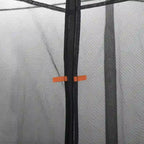 Parasol de terrasse rond universel Classic Accessories de 2,74 m (9 pieds) résistant à l'eau avec moustiquaire