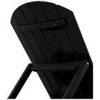 Chaise longue inclinable sans accoudoirs Polytrends Altura en polyéthylène écologique résistant aux intempéries (ensemble de 2)
