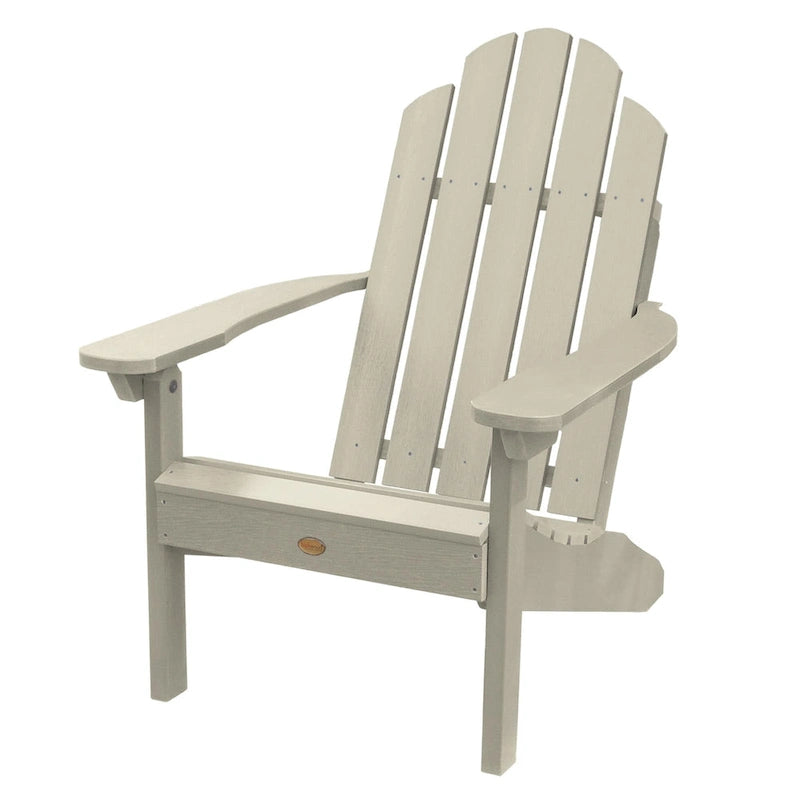 Ensemble de 3 pièces comprenant des chaises Adirondack d'extérieur et une table d'appoint pliante