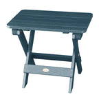 Ensemble de 3 pièces comprenant des chaises Adirondack d'extérieur et une table d'appoint pliante