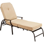 Chaise longue de patio réglable AECOJOY (ensemble de 2)
