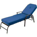 Chaise longue de patio réglable AECOJOY (ensemble de 2)