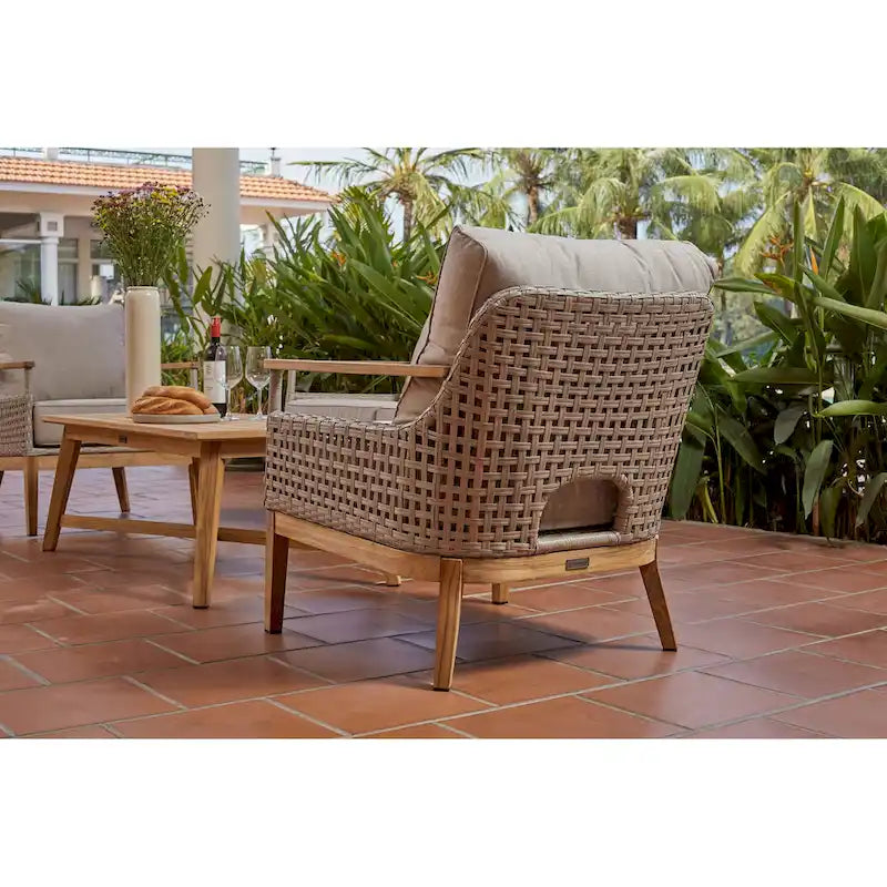 Fauteuil lounge August Sunbrella
