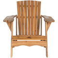 Chaise Adirondack d'extérieur SAFAVIEH en bois d'acacia philippin - 76 cm (L) x 81 cm (P) x 94 cm (H)
