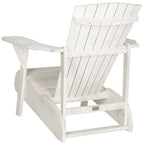 Chaise Adirondack d'extérieur SAFAVIEH en bois d'acacia philippin - 76 cm (L) x 81 cm (P) x 94 cm (H)