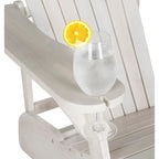 Chaise Adirondack d'extérieur SAFAVIEH en bois d'acacia philippin - 76 cm (L) x 81 cm (P) x 94 cm (H)