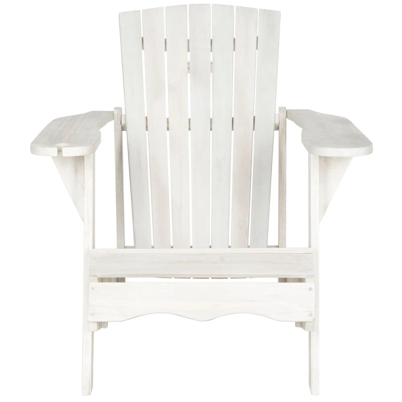 Chaise Adirondack d'extérieur SAFAVIEH en bois d'acacia philippin - 76 cm (L) x 81 cm (P) x 94 cm (H)