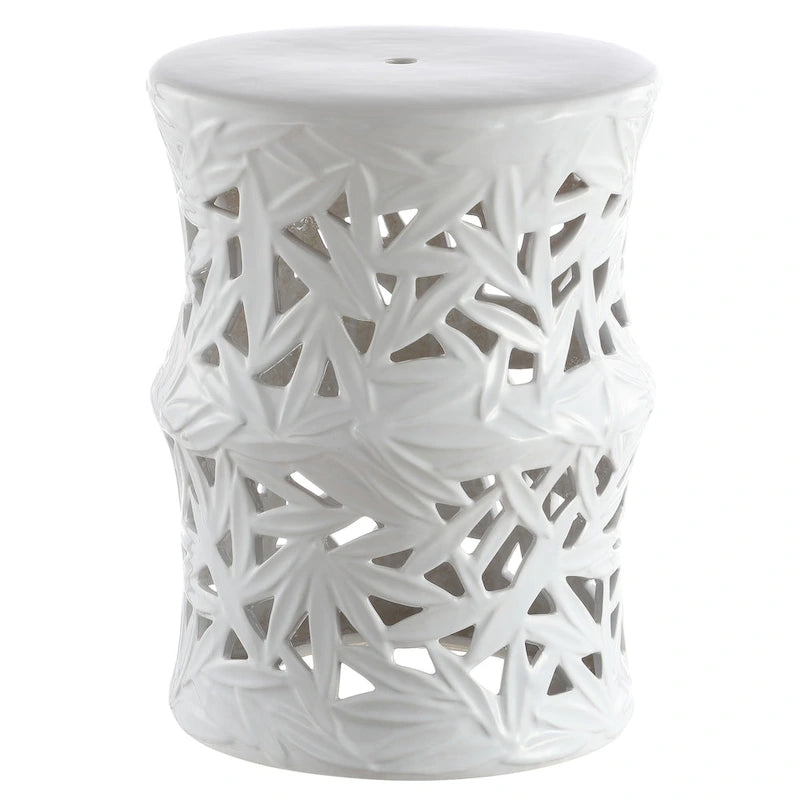 Tabouret de jardin décoratif en céramique SAFAVIEH Rosia pour intérieur/extérieur