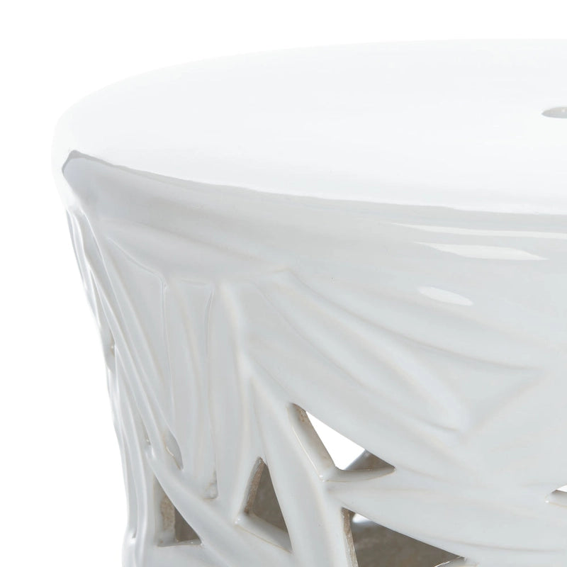 Tabouret de jardin décoratif en céramique SAFAVIEH Rosia pour intérieur/extérieur