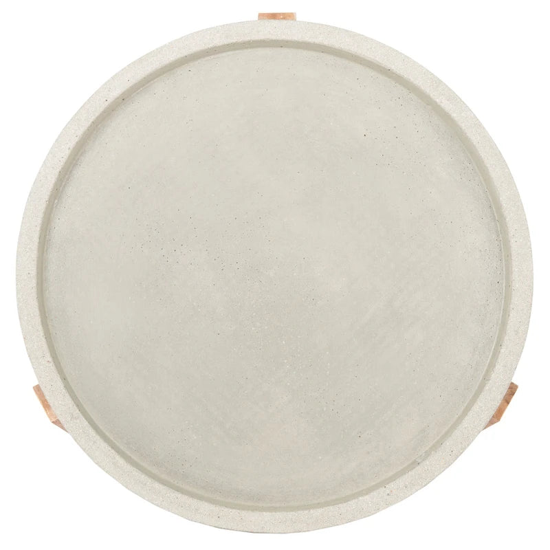 Table d'appoint d'extérieur SAFAVIEH Soraya - 53 cm (L) x 53 cm (P) x 48 cm (H)