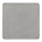 Table basse d'extérieur SAFAVIEH Ashley moderne gris foncé - 56 x 56 x 37 cm - 56 x 56 x 38 cm