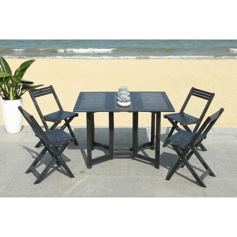 Ensemble de salle à manger d'extérieur SAFAVIEH Brandy 5 pièces - 43 po L x 35 po P x 29 po H