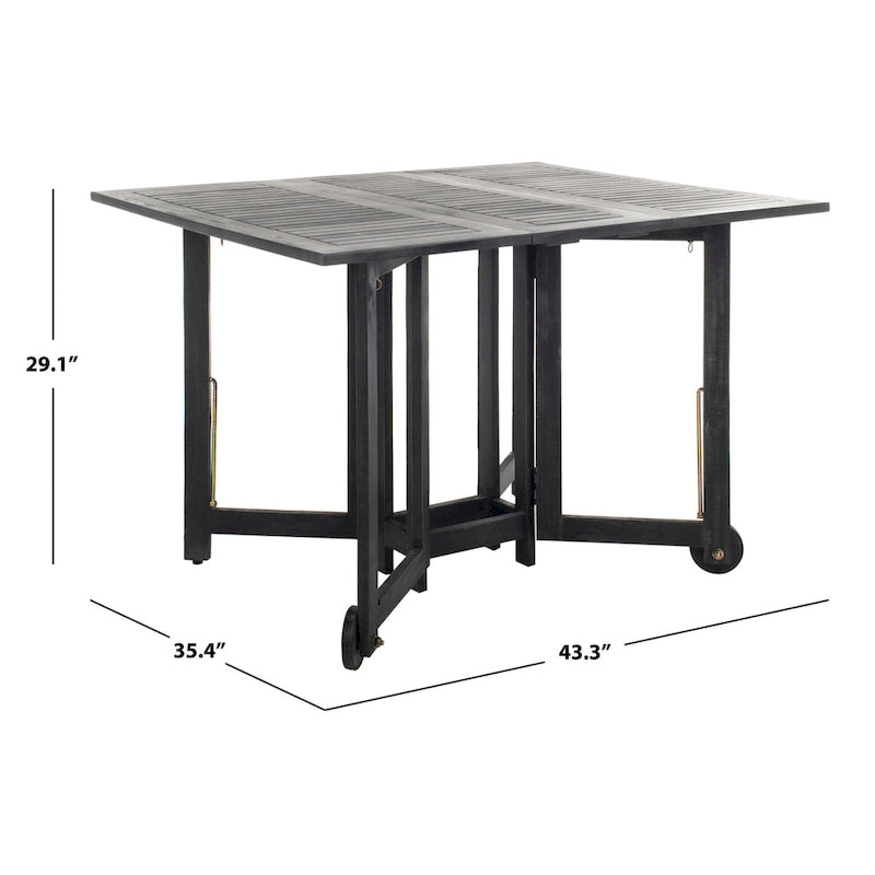 Ensemble de salle à manger d'extérieur SAFAVIEH Brandy 5 pièces - 43 po L x 35 po P x 29 po H