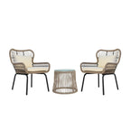 Ensemble de conversation d'extérieur 3 pièces Southport par Christopher Knight Home