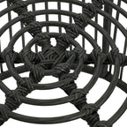 Ensemble fauteuil et table d'appoint d'extérieur en osier Caryl avec coussin, par Christopher Knight Home