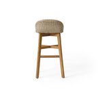 Tabourets de bar d'extérieur en osier Cayuga et bois d'acacia de Christopher Knight Home