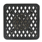 Table bistro d'extérieur Ava en fonte d'aluminium avec seau à glace, par Christopher Knight Home - 53,3 cm (P) x 53,3 cm (L) x 63,5 cm (H)