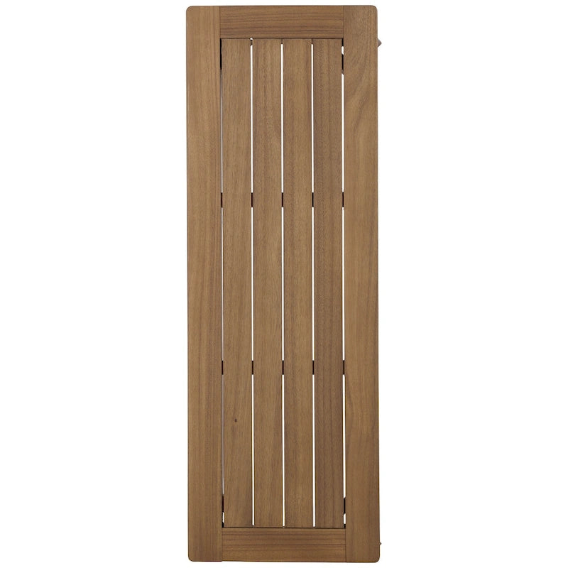 Banc Janiyah marron clair - 47 cm L x 16 cm P x 17 cm H