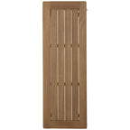Banc Janiyah marron clair - 47 cm L x 16 cm P x 17 cm H