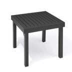 Table de salle à manger extensible d'extérieur Pellabant - 63 / 31,5 (L) x 31,5 l x 29,5 H