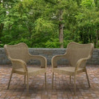 Chaises empilables tout temps Dorset Collection de National Tree Company - 89 cm