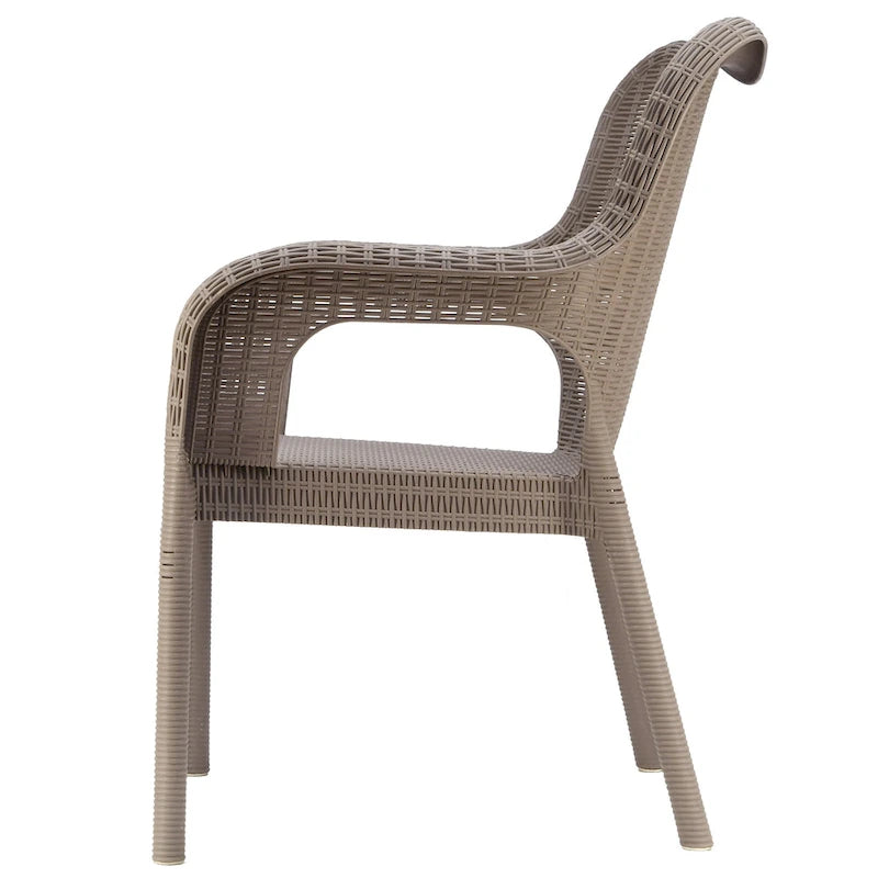 Chaises empilables tout temps Dorset Collection de National Tree Company - 89 cm