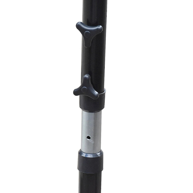 Support de chaise hamac réglable Sorbus ? 1 personne, capacité de 150 kg (noir)