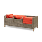 Ensemble de sièges modulables 6 pièces avec coussins